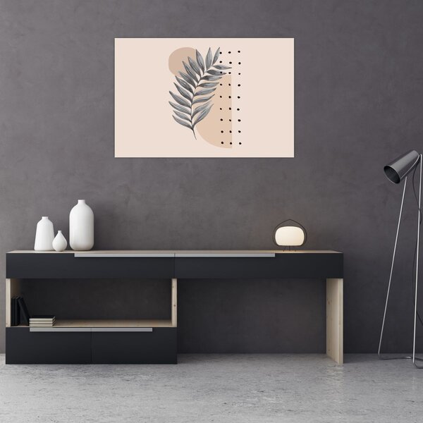 Tablou - Foaie ilustrată N⁰2 (90x60 cm)