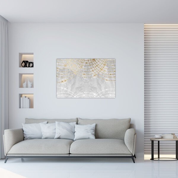 Tablou - Design beton (90x60 cm)