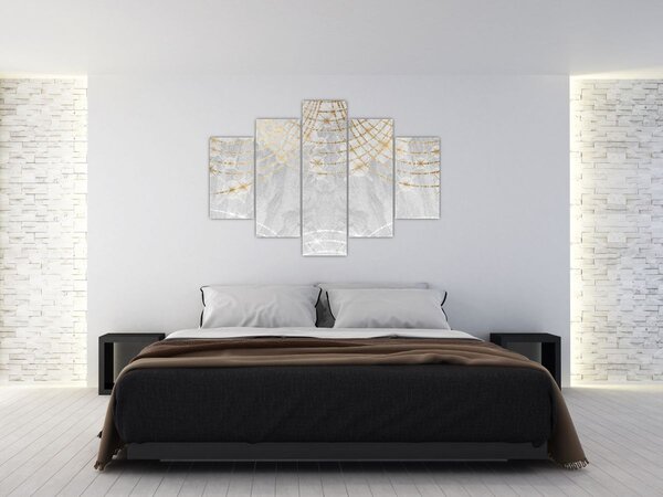 Tablou - Design beton (150x105 cm)