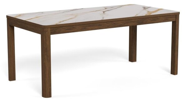 Masa dining Southampton, Bej, 75x180x90 cm