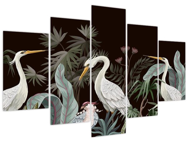 Tablou - Păsări (150x105 cm)