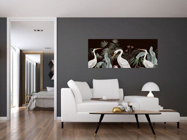 Tablou - Păsări (120x50 cm)