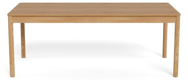 Masa dining Atlantic, Natural, 75x200x100 cm