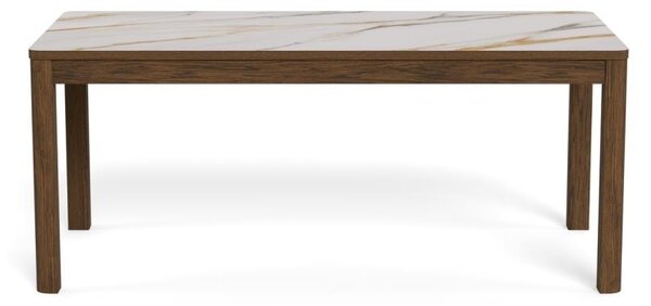 Masa dining Southampton, Bej, 75x180x90 cm