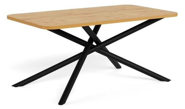 Masa dining Levanto, Natural, 75x160x90 cm