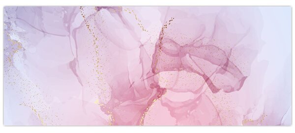 Tablou - Pete roz (120x50 cm)