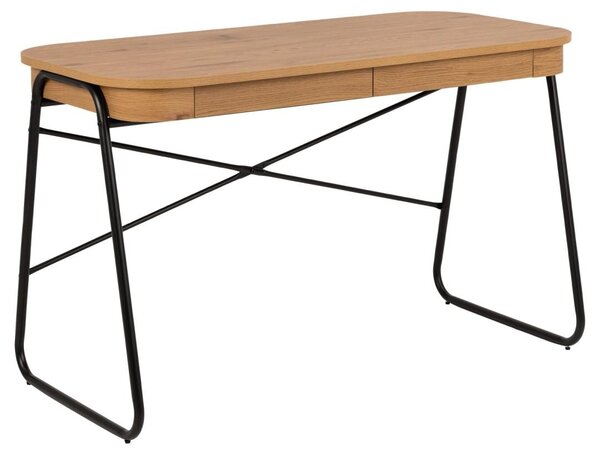 Birou Blueton, Natural, 75x120x60 cm
