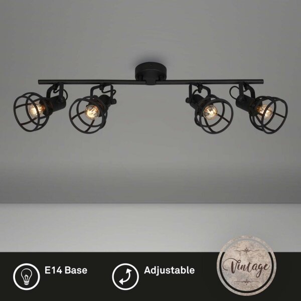 Spot Briloner 2669-045 RETRO 4xE14/25W/230V