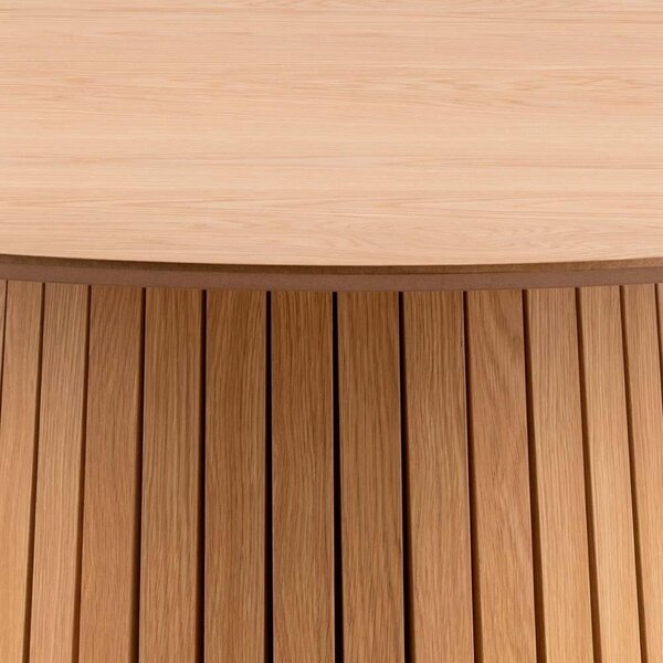 Masa dining Christo, Natural, 75x120x120 cm