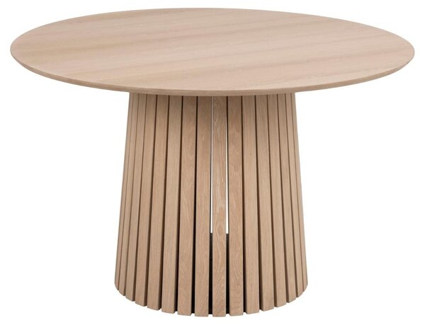 Masa dining Christo, Alb, 75x120x120 cm