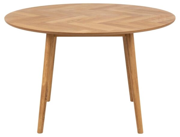 Masa dining Nagano V2, Natural, 75x120x120 cm