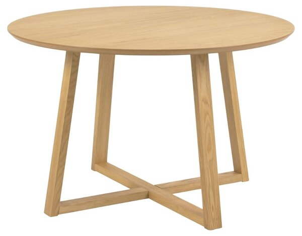 Masa dining Malika, Natural, 75x120x120 cm