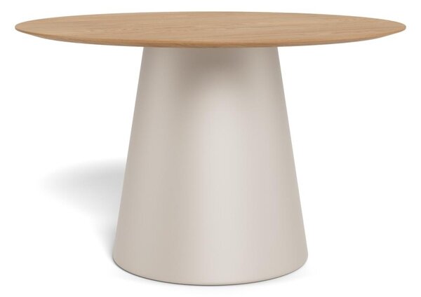 Masa dining Soli V1, Natural, 75x120x120 cm