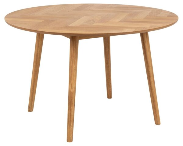 Masa dining Nagano V2, Natural, 75x120x120 cm