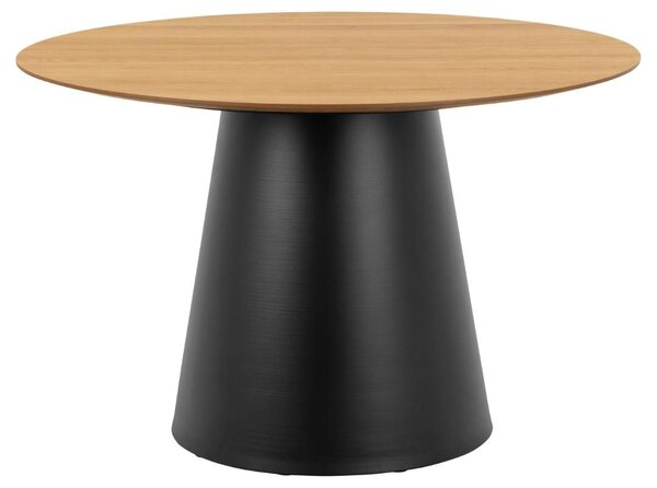 Masa dining Soli, Natural, 75x120x120 cm