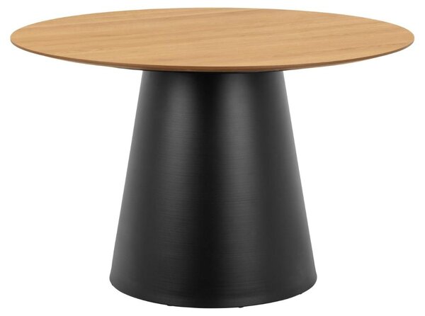 Masa dining Soli, Natural, 75x120x120 cm
