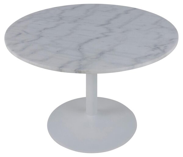 Masa dining Tarifa, Alb, 75x110x110 cm