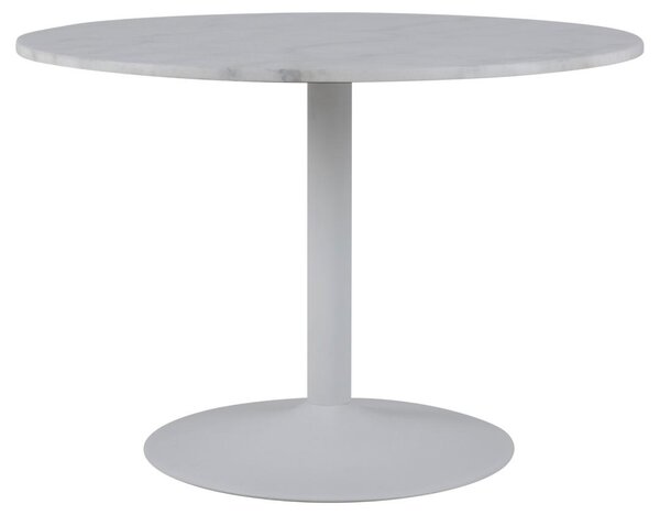Masa dining Tarifa, Alb, 75x110x110 cm