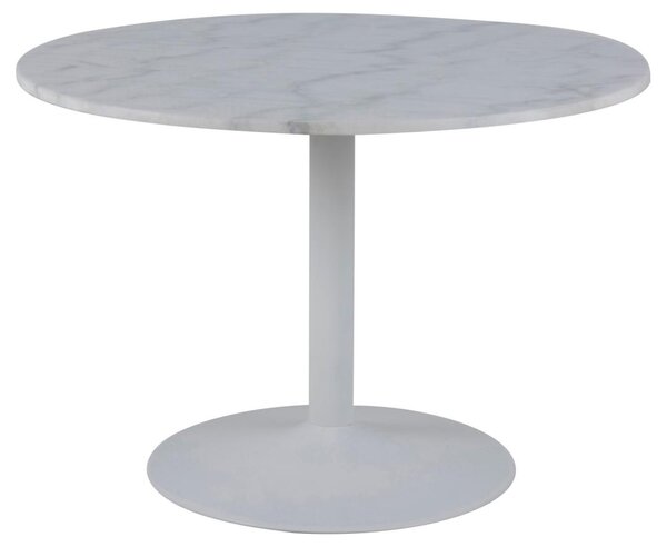 Masa dining Tarifa, Alb, 75x110x110 cm