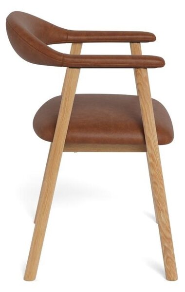 Scaun dining Addi, Maro, 75.5x56x54 cm