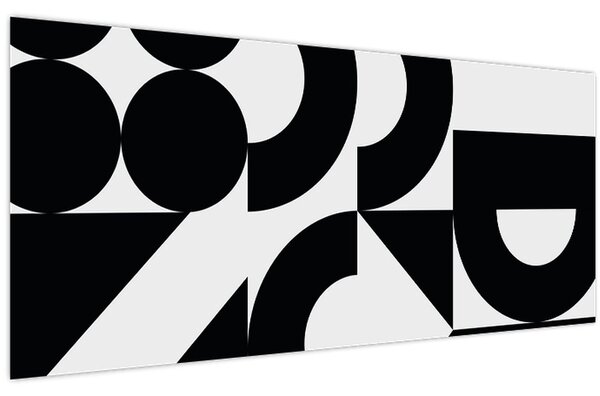 Tablou - Abstracție geometrică N⁰2 (120x50 cm)