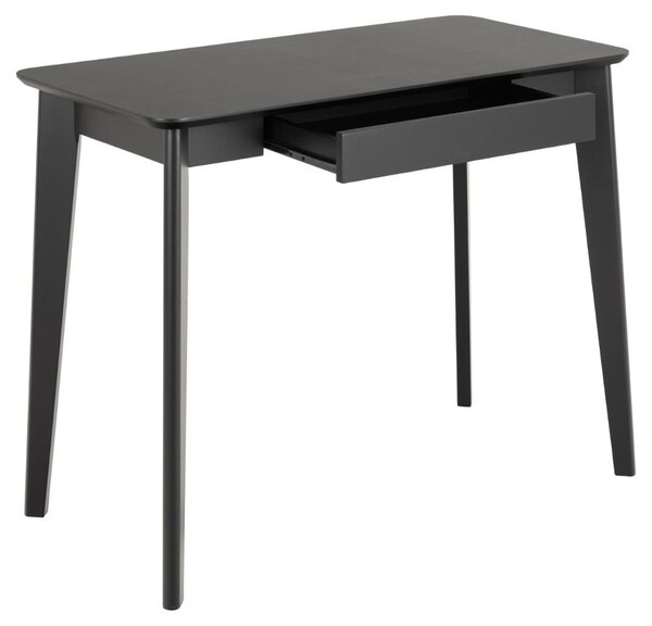 Birou Roxby, Negru, 75x100x50 cm