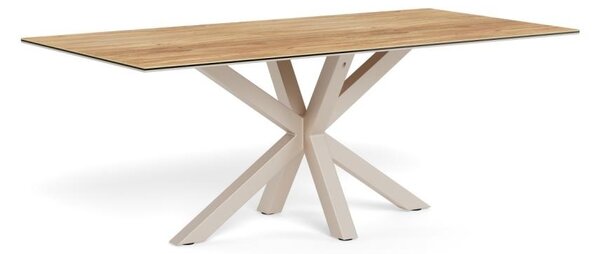 Masa dining Heaven V1, Natural, 75.5x200x100 cm