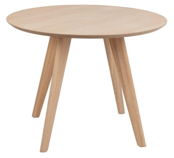 Masa dining Townsville, Alb, 75x100x100 cm