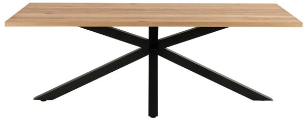 Masa dining Heaven, Natural, 75.5x220x90 cm
