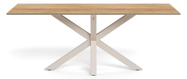 Masa dining Heaven V1, Natural, 75.5x200x100 cm