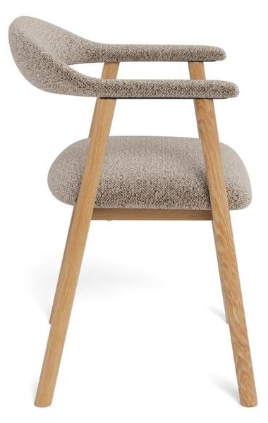 Scaun dining Addi, Bej, 75.5x56x54 cm