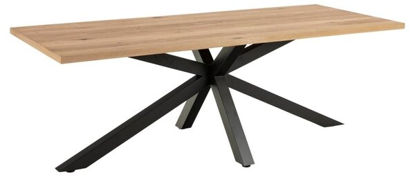 Masa dining Heaven, Natural, 75.5x220x90 cm