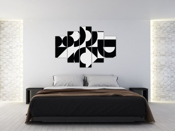 Tablou - Abstracție geometrică N⁰2 (150x105 cm)