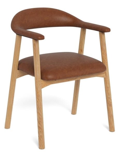 Scaun dining Addi, Maro, 75.5x56x54 cm