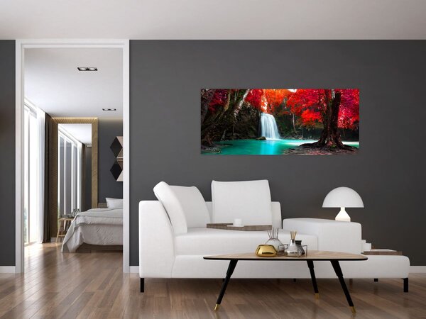Tablou - Cascadă (120x50 cm)