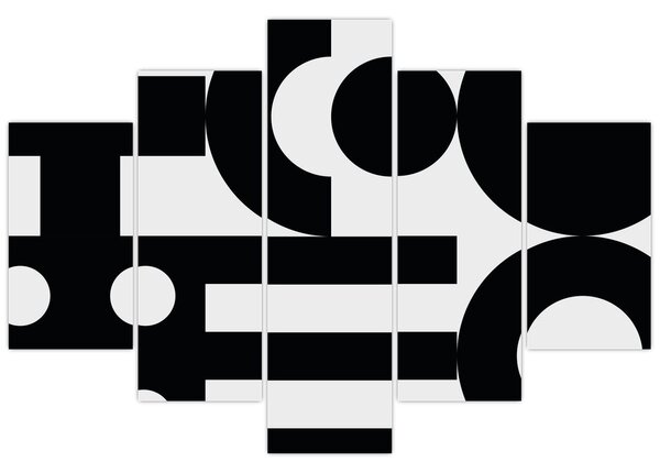 Tablou - Abstracție geometrică N⁰3 (150x105 cm)