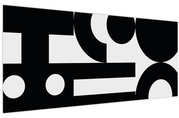 Tablou - Abstracție geometrică N⁰3 (120x50 cm)