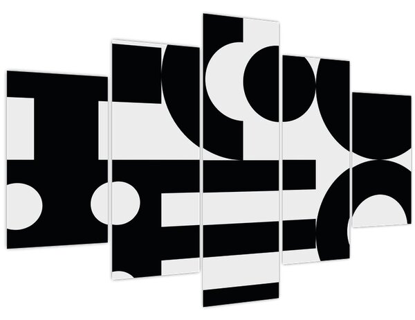 Tablou - Abstracție geometrică N⁰3 (150x105 cm)