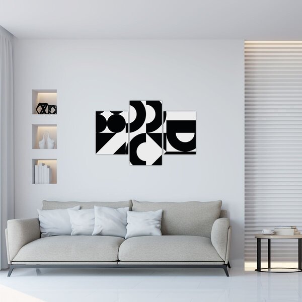 Tablou - Abstracție geometrică N⁰2 (90x60 cm)