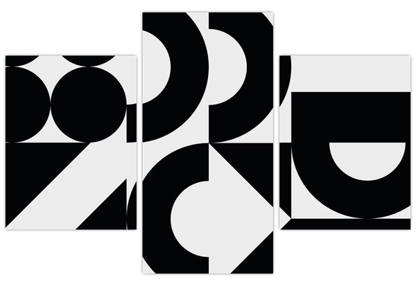 Tablou - Abstracție geometrică N⁰2 (90x60 cm)