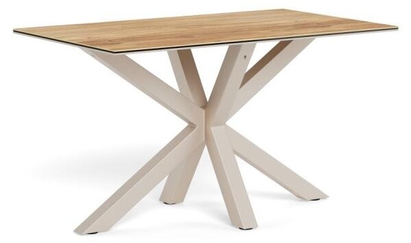 Masa dining Heaven V1, Natural, 75.5x135x80 cm
