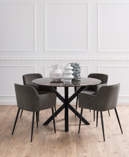 Masa dining Heaven, Maro, 75.5x120x120 cm