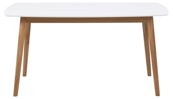 Masa dining Nagano, Stejar, 75.5x150x80 cm