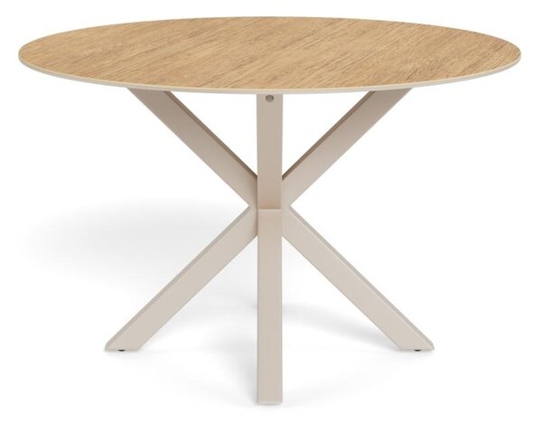 Masa dining Heaven V1, Natural, 75.5x119x119 cm