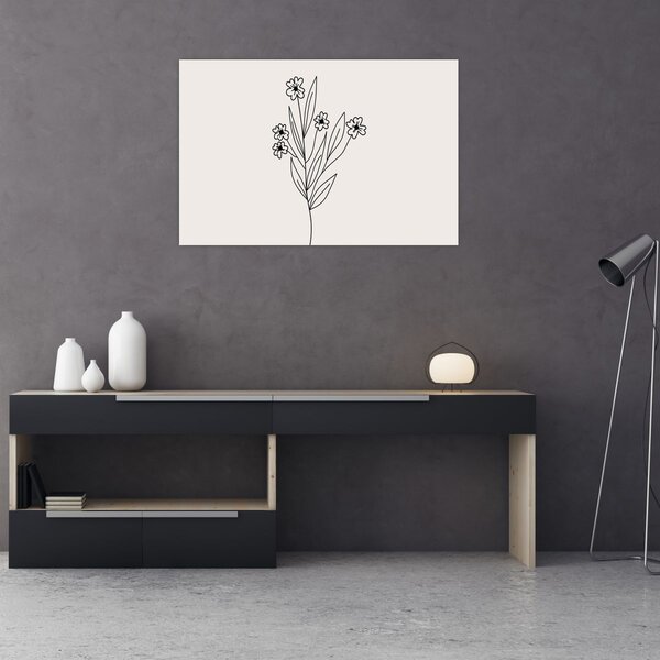 Tablou - Floare de pajiște N⁰1 (90x60 cm)