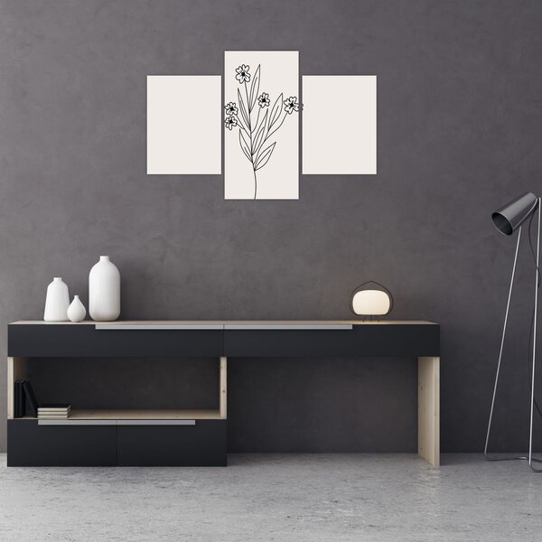 Tablou - Floare de pajiște N⁰1 (90x60 cm)