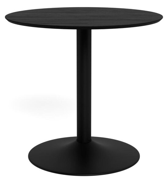 Masuta de cafea Ibiza, Negru, 74x80x80 cm