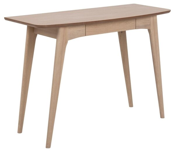 Birou Woodstock, Alb, 74x105x45 cm
