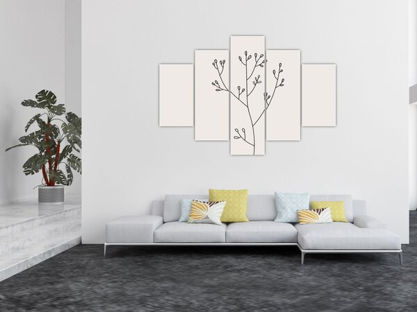 Tablou - Floare de pajiște N⁰3 (150x105 cm)