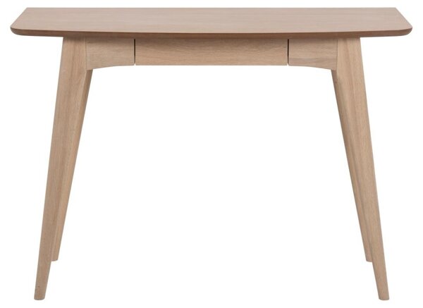 Birou Woodstock, Alb, 74x105x45 cm